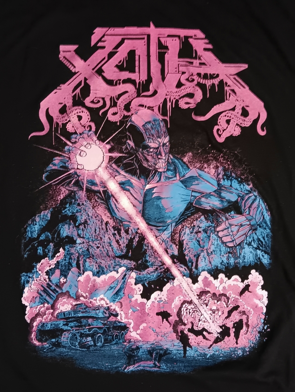 death metal concert t-shirt Xoth Interdimensional Invocations Black Sabbath